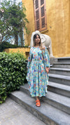 Zoha flower kaftan