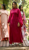 Aroush High neck kaftan