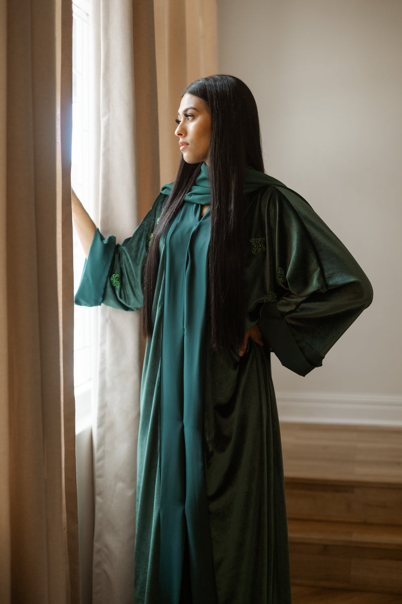 Velouci velvet abaya