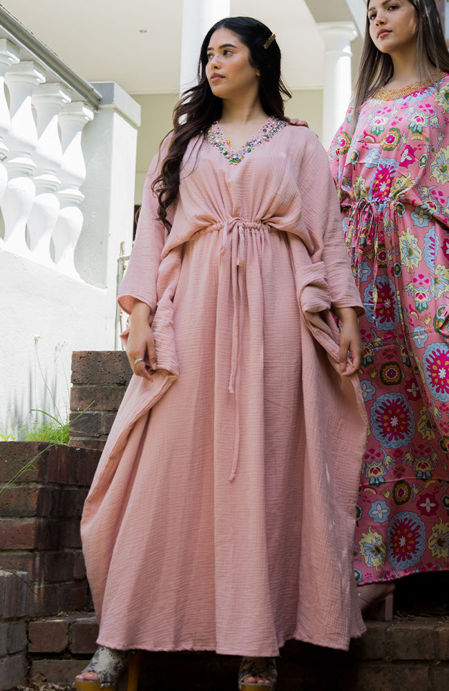 Zoha V-Neck Kaftan