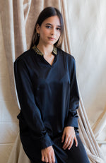 Moroccan Sleek Shirt (Beaded)