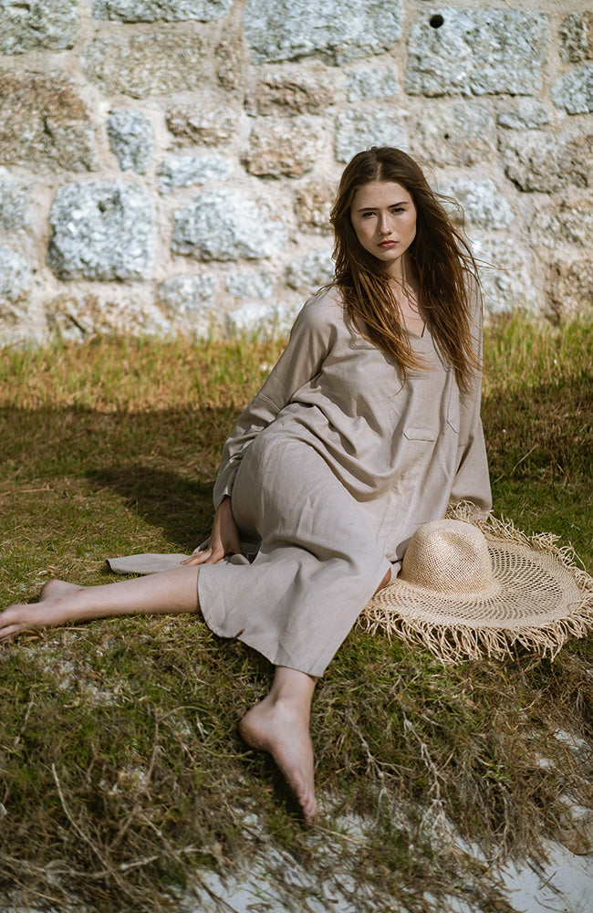 Over sized linen shirt