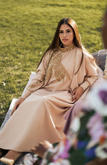 High Neck Beaded Kaftan