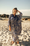 Greece blue kaftan