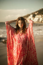 Fusicia Pink kaftan