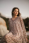 Petite floral kaftan