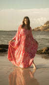 Fusicia Pink kaftan